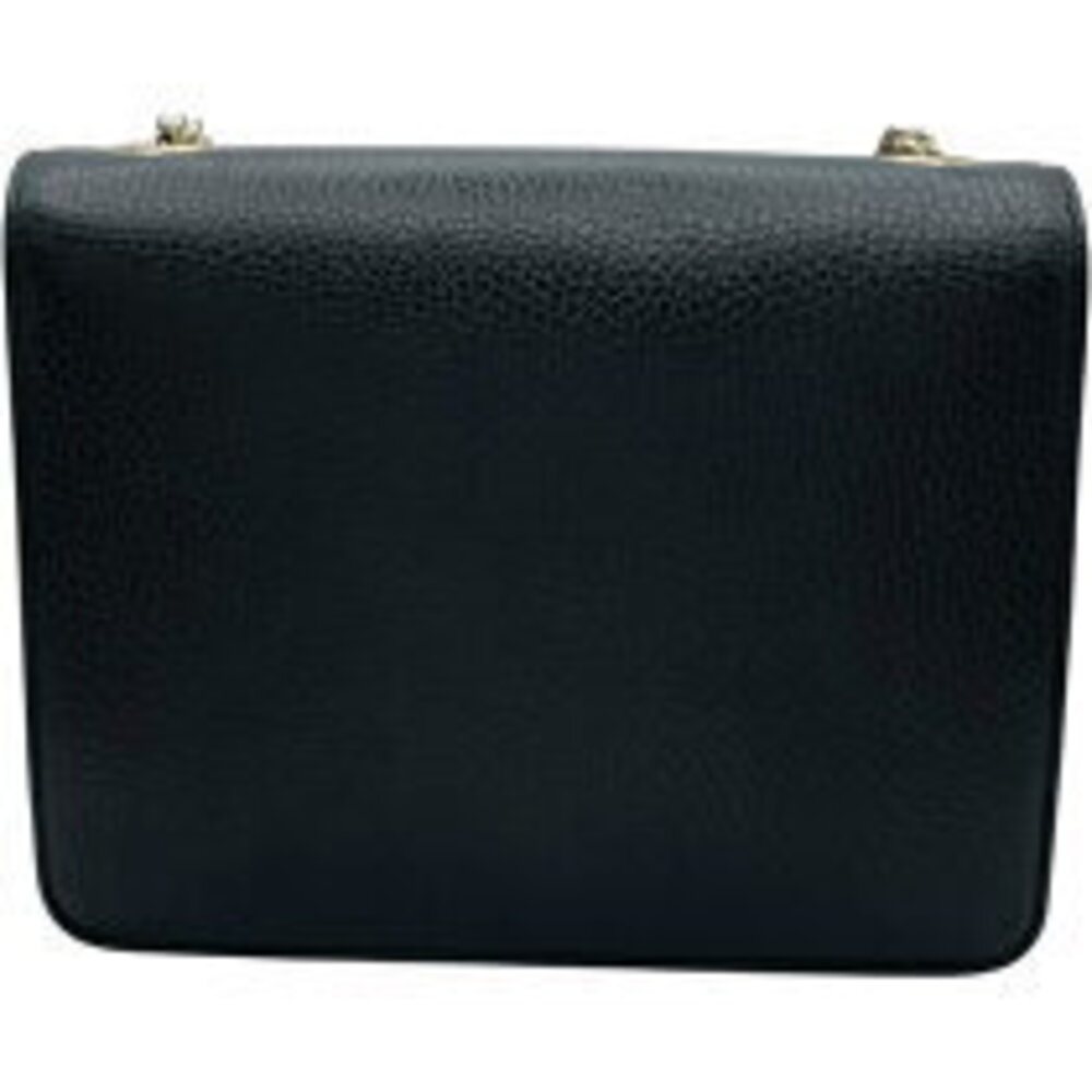 Gucci Interlocking Chain leather black GG Bag